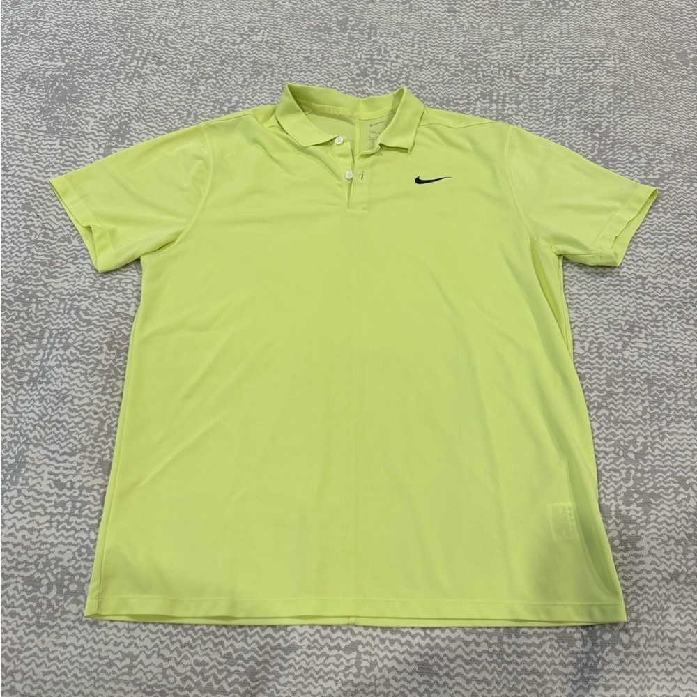 Nike Neon Green Dri-FIT Shirt